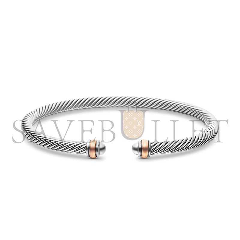dau1d Yvrm*n classic cable bracelet b11278 sr